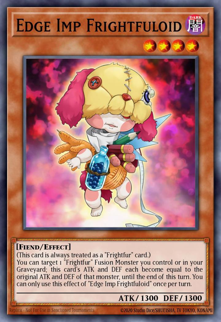 Edge Imp Frightfuloid Single: Yu-Gi-Oh! 2016 Mega-Tin Mega Pack Einzelkarte