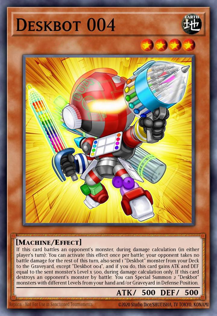Deskbot 004 Single: Yu-Gi-Oh! 2016 Mega-Tin Mega Pack Einzelkarte
