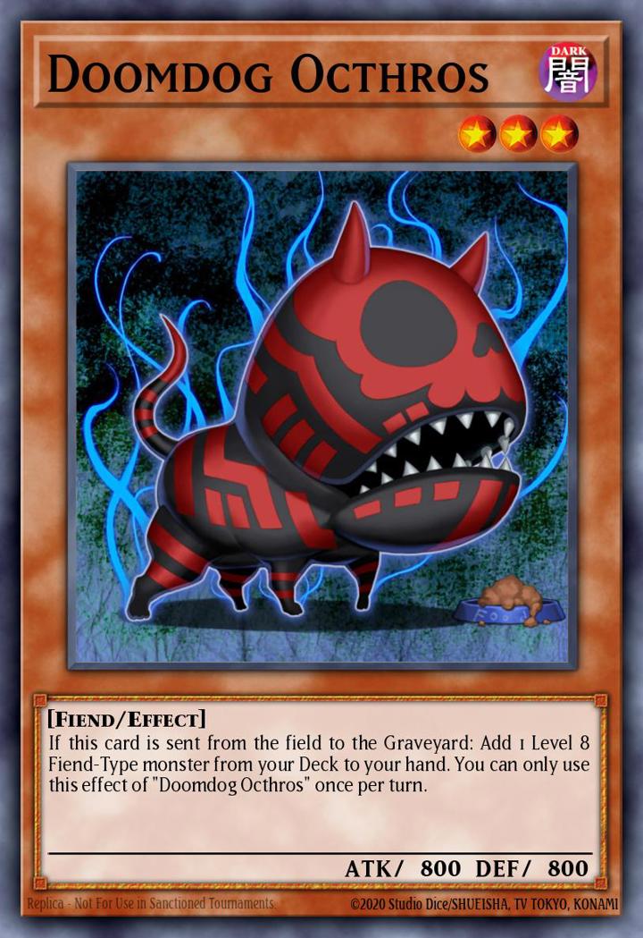 Doomdog Octhros Single: Yu-Gi-Oh! 2016 Mega-Tin Mega Pack Einzelkarte