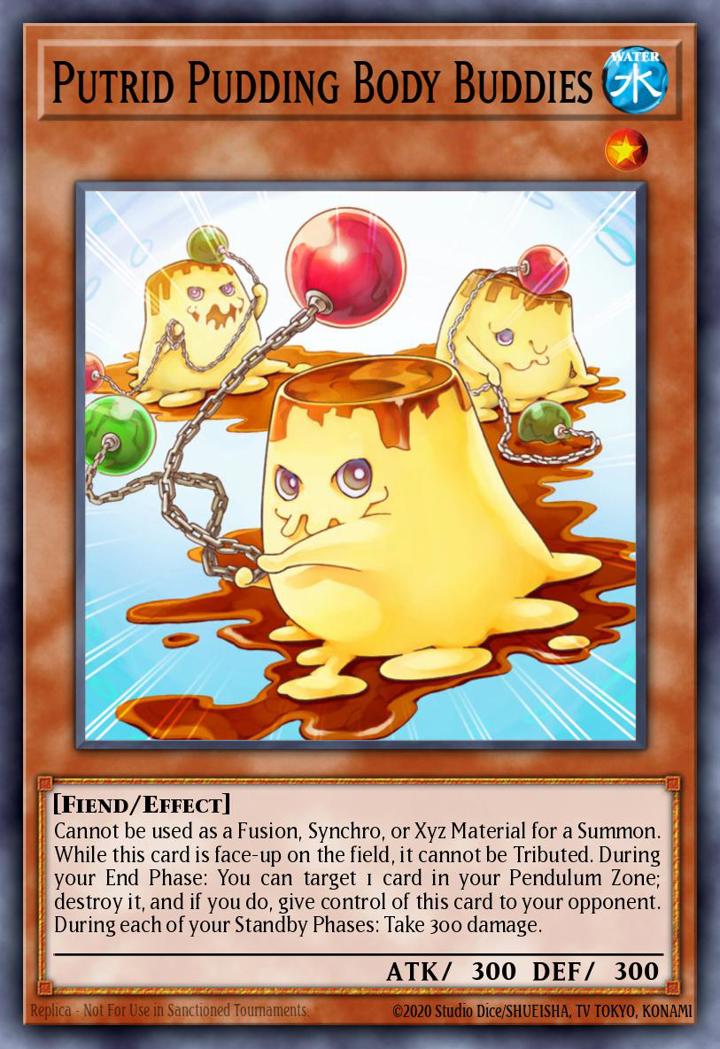 Putrid Pudding Body Buddies Single: Yu-Gi-Oh! 2016 Mega-Tin Mega Pack Einzelkarte