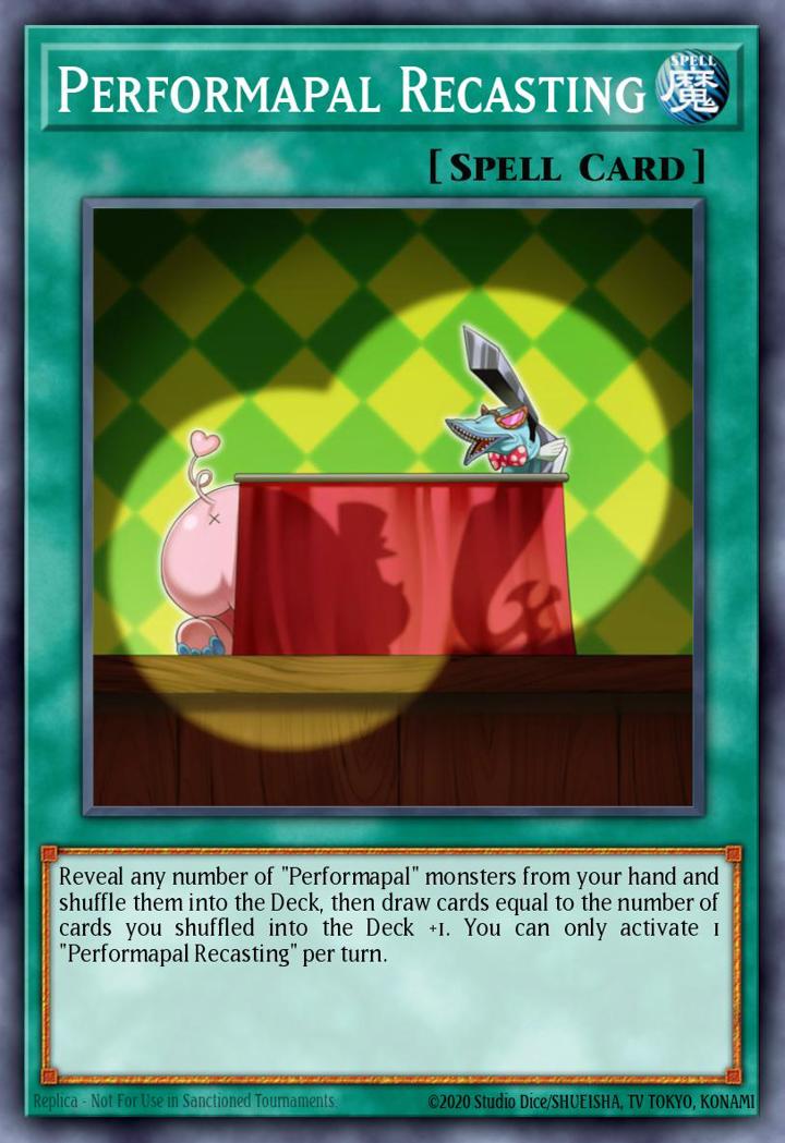 Performapal Recasting Single: Yu-Gi-Oh! 2016 Mega-Tin Mega Pack Einzelkarte