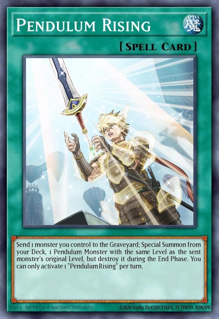 Pendulum Rising Single: Yu-Gi-Oh! 2016 Mega-Tin Mega Pack Einzelkarte