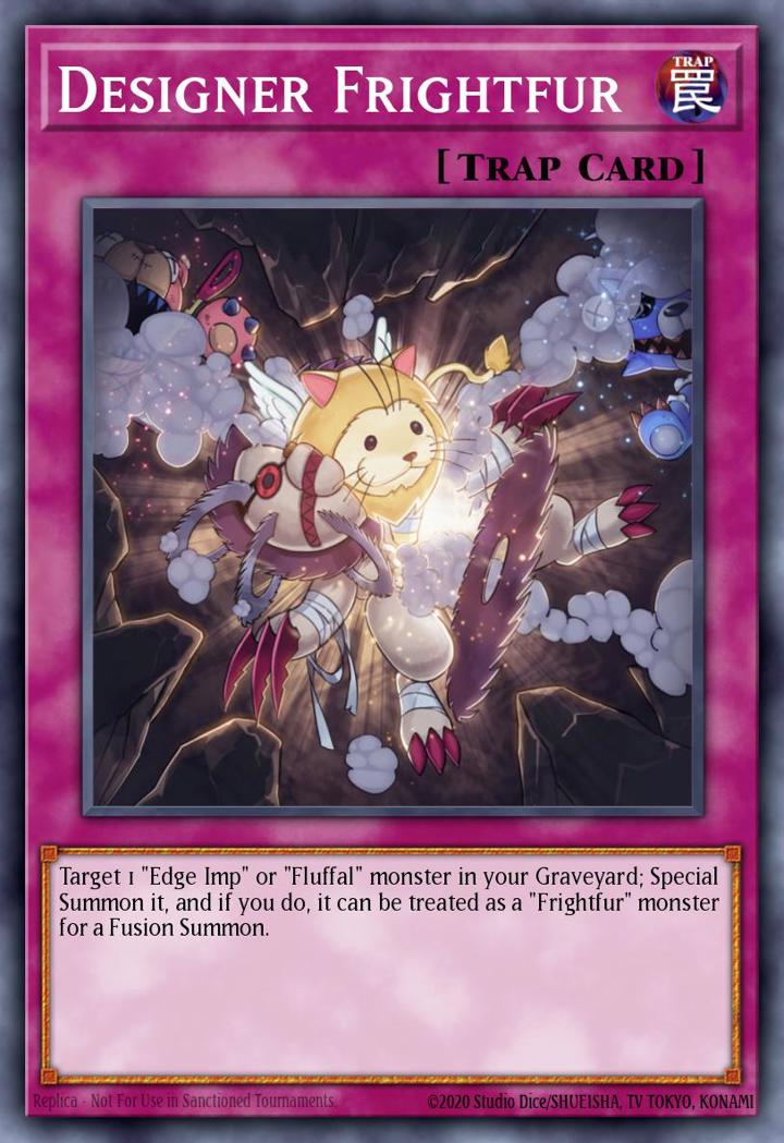 Designer Frightfur Single: Yu-Gi-Oh! 2016 Mega-Tin Mega Pack Einzelkarte
