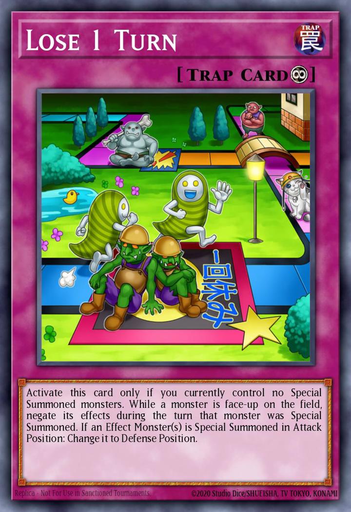 Lose 1 Turn Single: Yu-Gi-Oh! 2016 Mega-Tin Mega Pack Einzelkarte