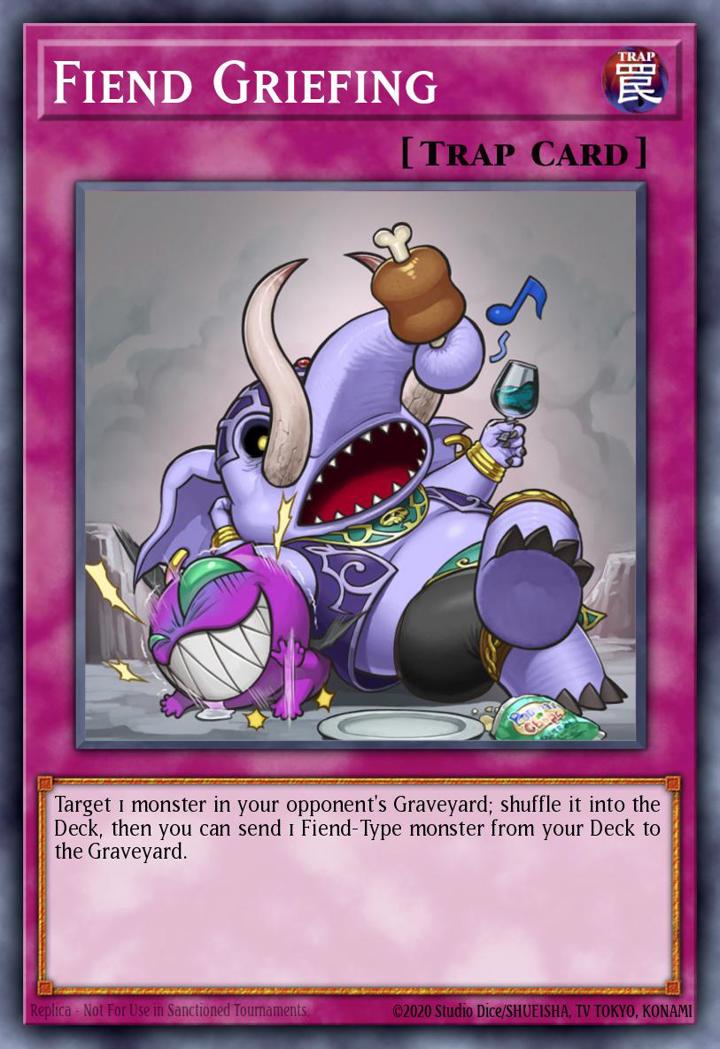 Fiend Griefing Single: Yu-Gi-Oh! 2016 Mega-Tin Mega Pack Einzelkarte