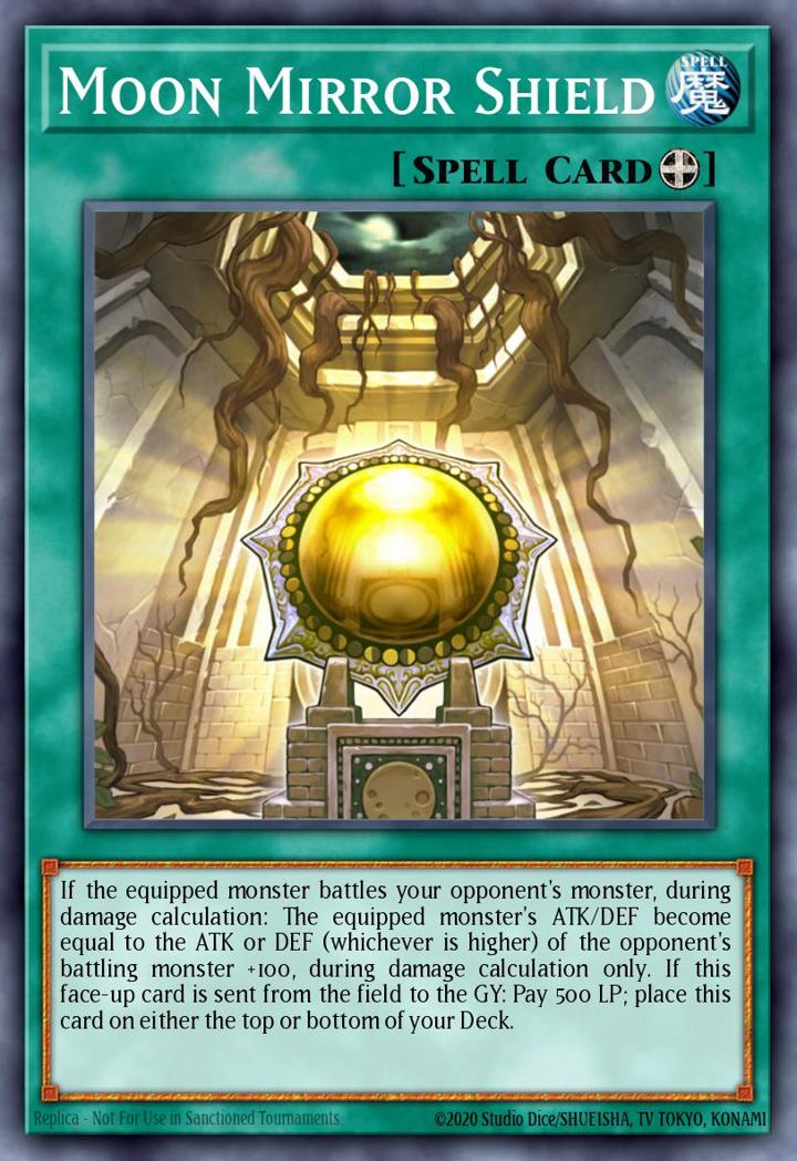 Moon Mirror Shield Single: Yu-Gi-Oh! 2016 Mega-Tin Mega Pack Einzelkarte