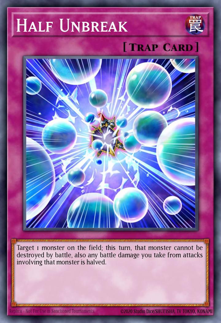 Half Unbreak Single: Yu-Gi-Oh! 2016 Mega-Tin Mega Pack Einzelkarte