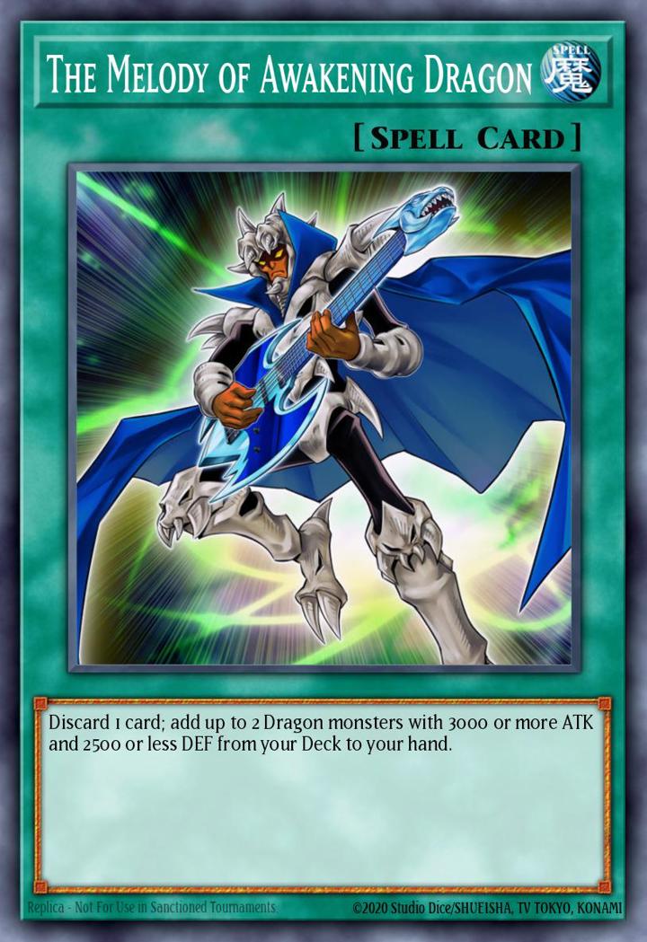 The Melody of Awakening Dragon Single: Yu-Gi-Oh! 2016 Mega-Tin Mega Pack Einzelkarte