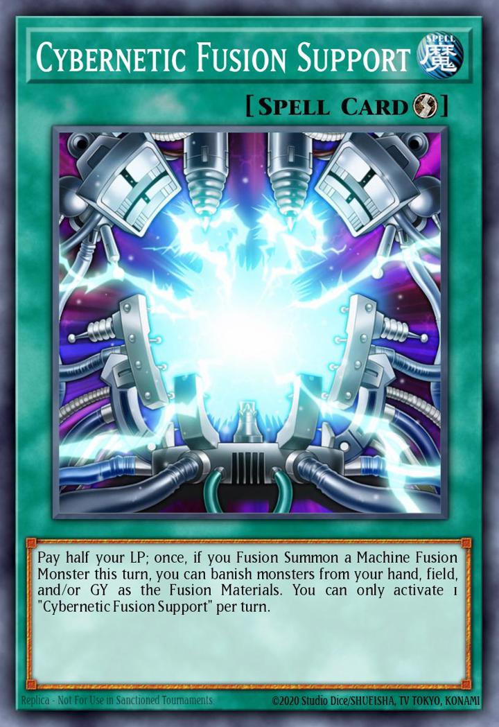 Cybernetic Fusion Support Single: Yu-Gi-Oh! 2016 Mega-Tin Mega Pack Einzelkarte