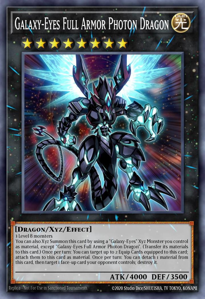 Galaxy-Eyes Full Armor Photon Dragon Single: Yu-Gi-Oh! 2016 Mega-Tin Mega Pack Einzelkarte