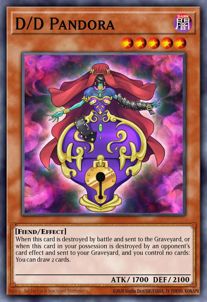 D/D Pandora Single: Yu-Gi-Oh! 2016 Mega-Tin Mega Pack Einzelkarte