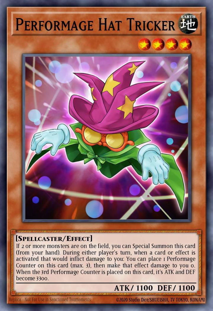 Performage Hat Tricker Single: Yu-Gi-Oh! 2016 Mega-Tin Mega Pack Einzelkarte