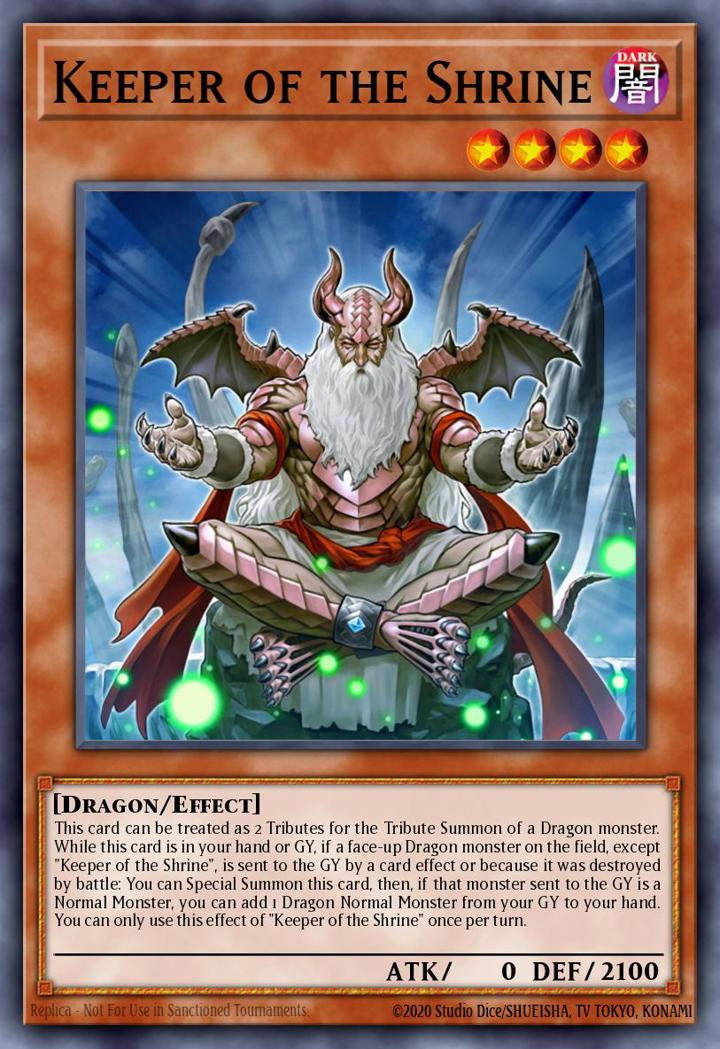 Keeper of the Shrine Single: Yu-Gi-Oh! 2016 Mega-Tin Mega Pack Einzelkarte
