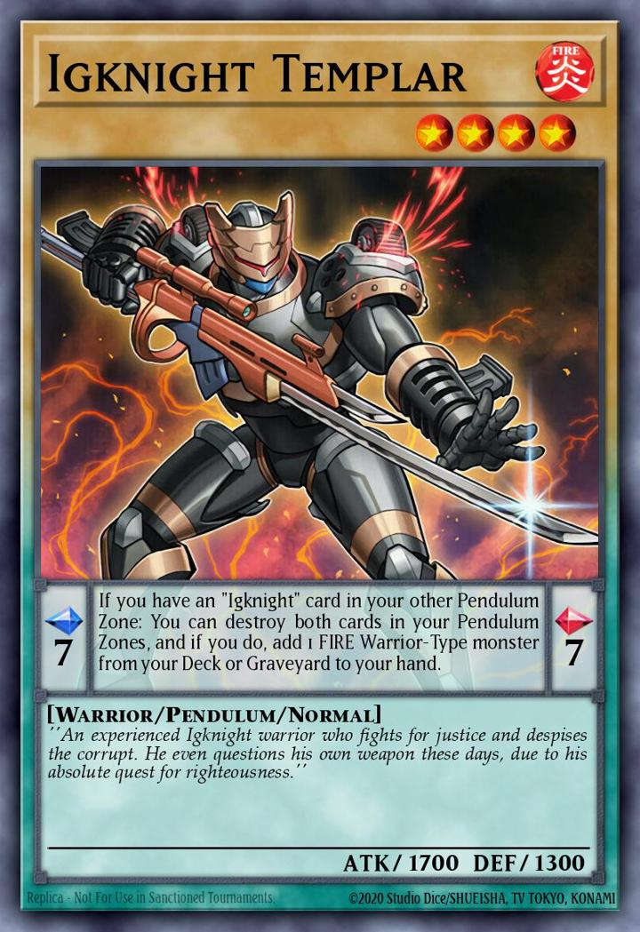 Igknight Templar Single: Yu-Gi-Oh! 2016 Mega-Tin Mega Pack Einzelkarte