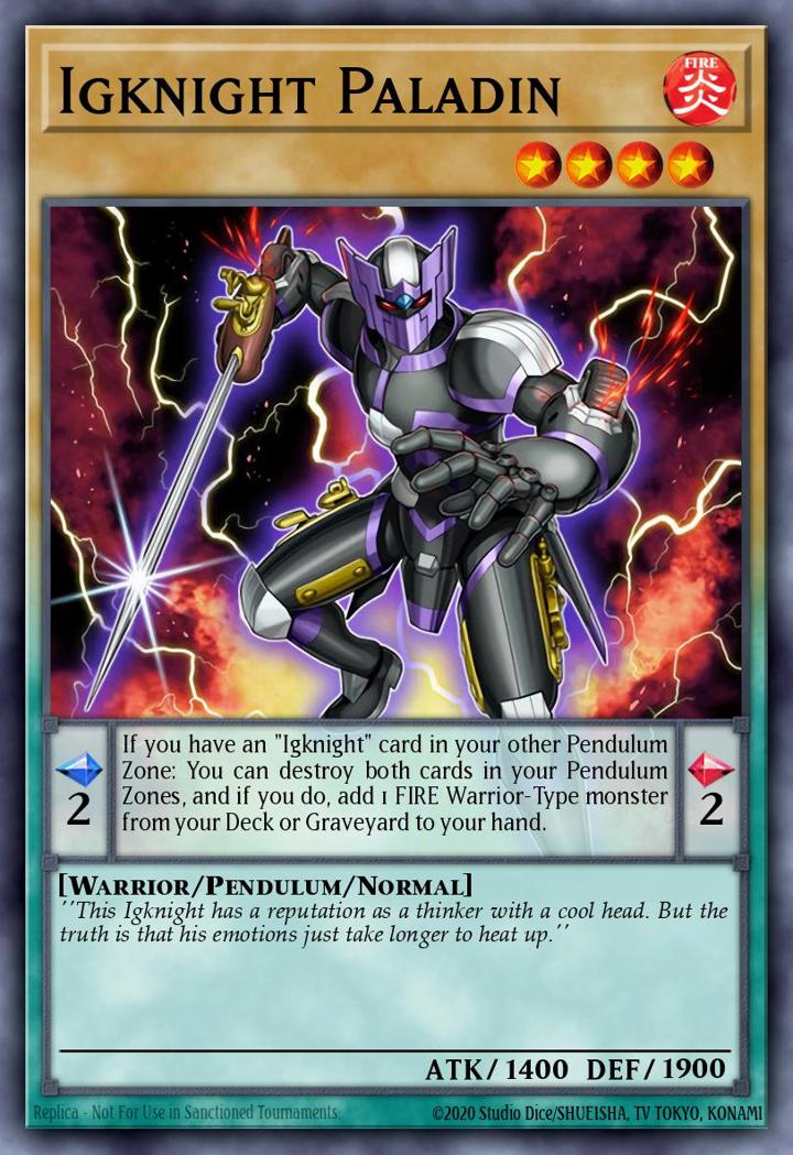 Igknight Paladin Single: Yu-Gi-Oh! 2016 Mega-Tin Mega Pack Einzelkarte