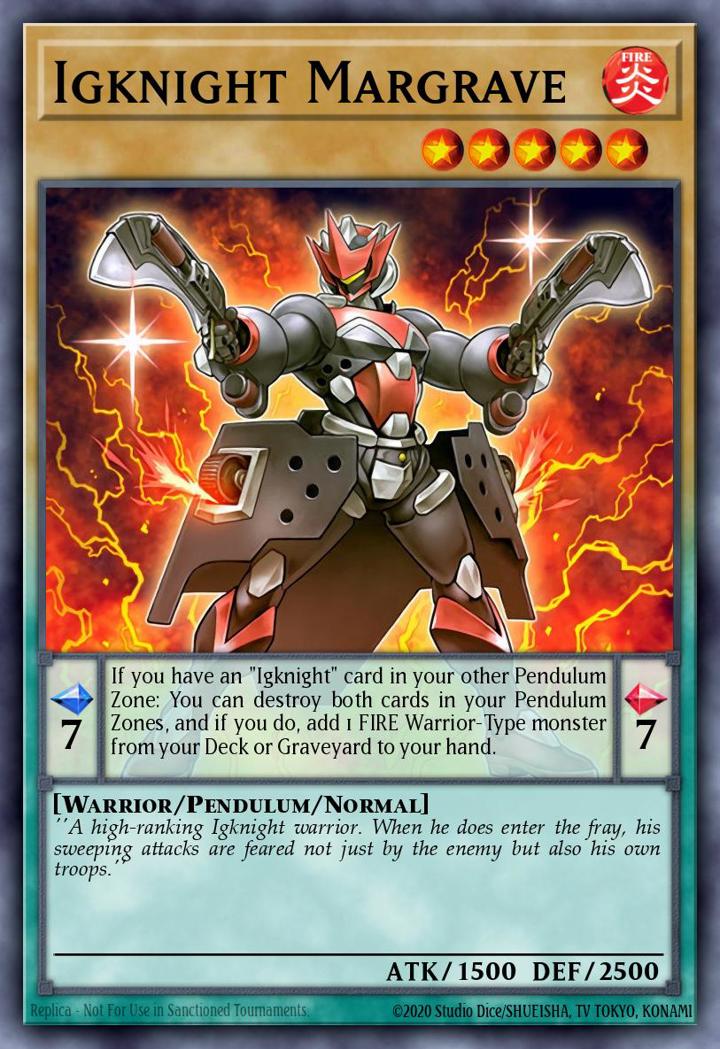 Igknight Margrave Single: Yu-Gi-Oh! 2016 Mega-Tin Mega Pack Einzelkarte