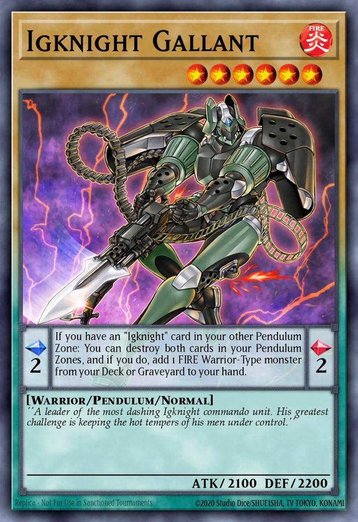 Igknight Gallant Single: Yu-Gi-Oh! 2016 Mega-Tin Mega Pack Einzelkarte