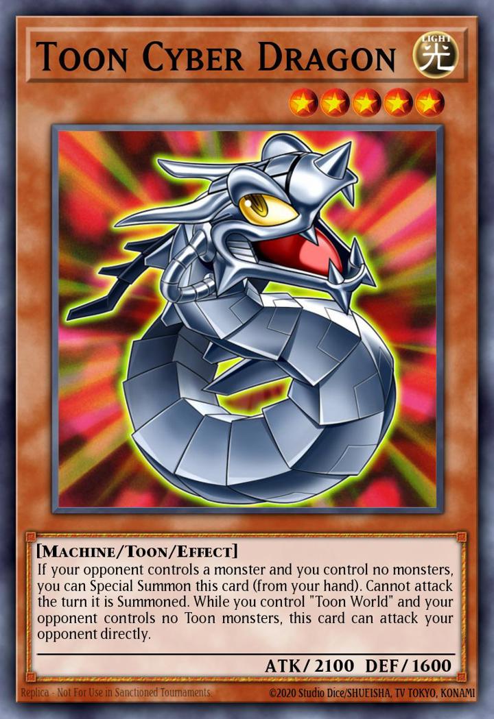 Toon Cyber Dragon Single: Yu-Gi-Oh! 2016 Mega-Tin Mega Pack Einzelkarte