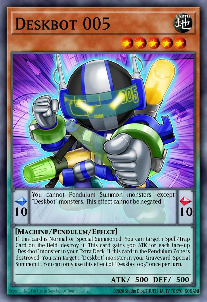 Deskbot 005 Single: Yu-Gi-Oh! 2016 Mega-Tin Mega Pack Einzelkarte