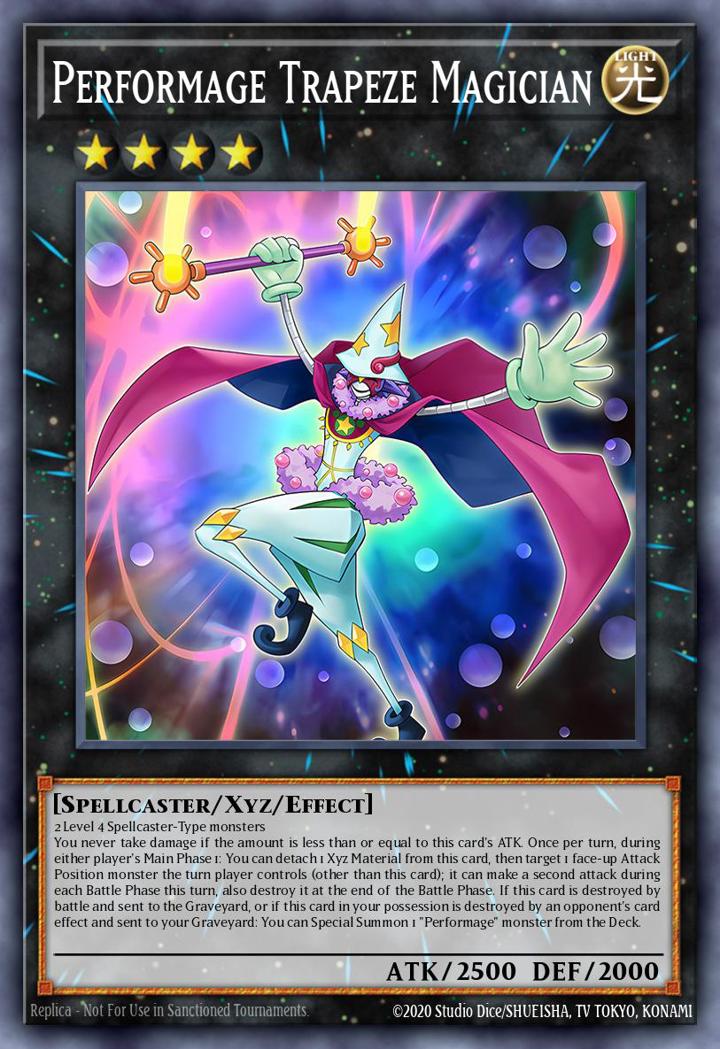 Performage Trapeze Magician Single: Yu-Gi-Oh! 2016 Mega-Tin Mega Pack Einzelkarte