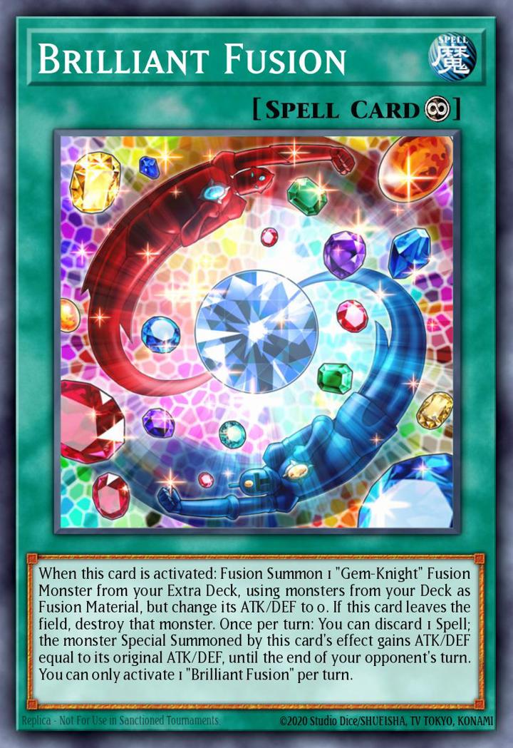 Brilliant Fusion Single: Yu-Gi-Oh! 2016 Mega-Tin Mega Pack Einzelkarte