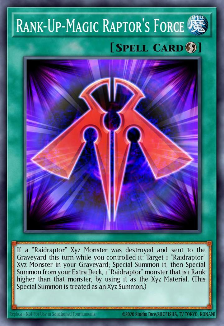 Rank-Up-Magic Raptor's Force Single: Yu-Gi-Oh! 2016 Mega-Tin Mega Pack Einzelkarte