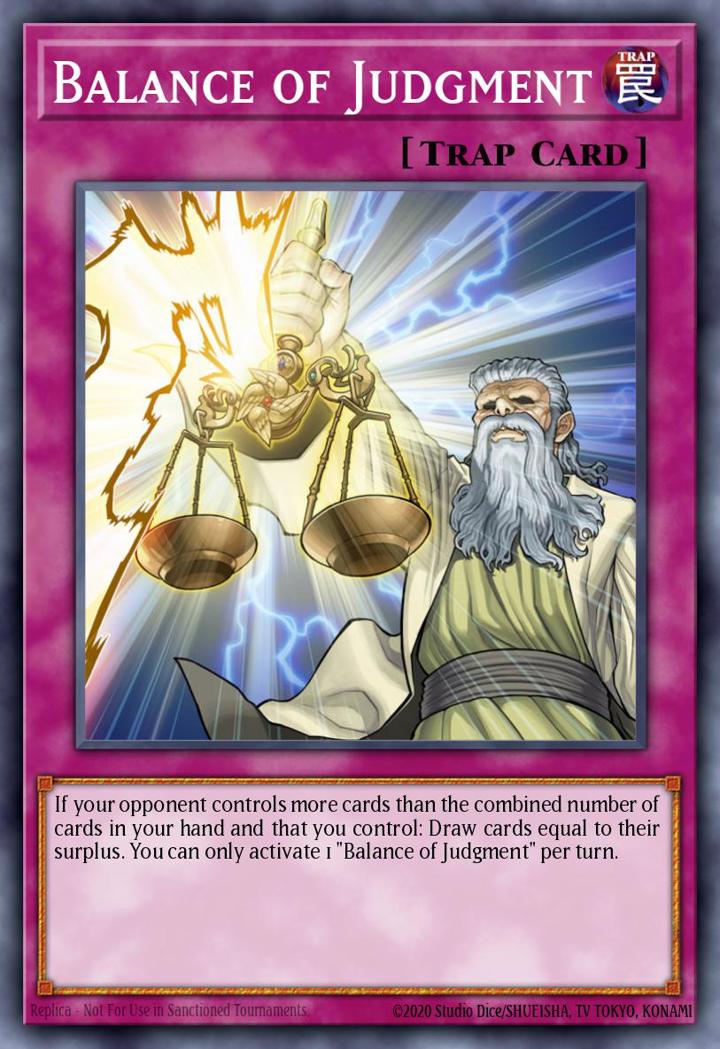 Balance of Judgment Single: Yu-Gi-Oh! 2016 Mega-Tin Mega Pack Einzelkarte