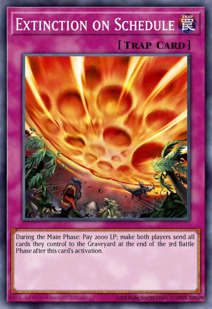 Extinction on Schedule Single: Yu-Gi-Oh! 2016 Mega-Tin Mega Pack Einzelkarte