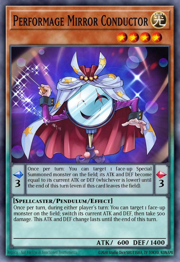 Performage Mirror Conductor Single: Yu-Gi-Oh! 2016 Mega-Tin Mega Pack Einzelkarte