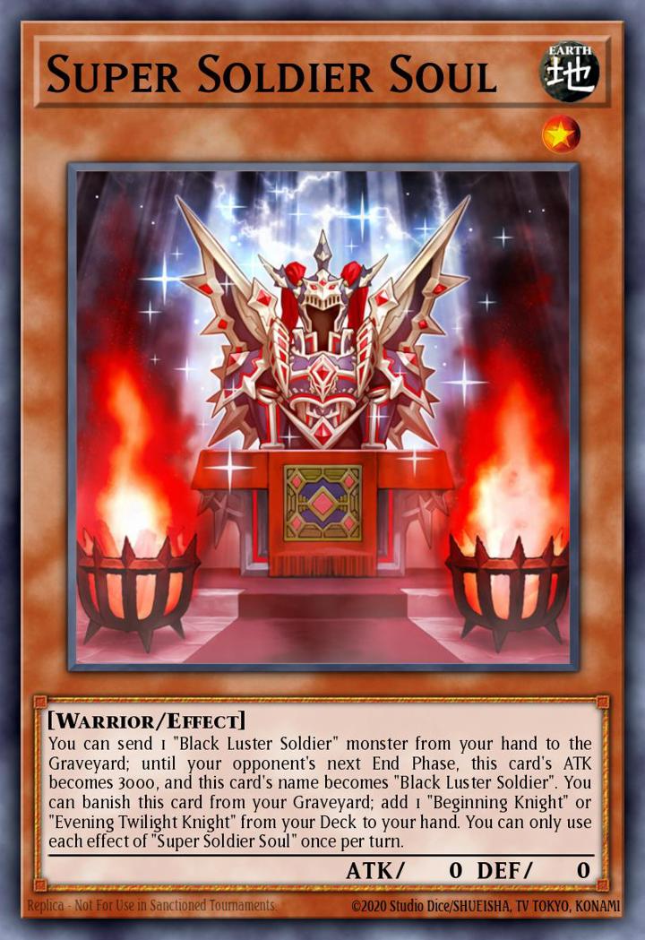 Super Soldier Soul Single: Yu-Gi-Oh! 2016 Mega-Tin Mega Pack Einzelkarte