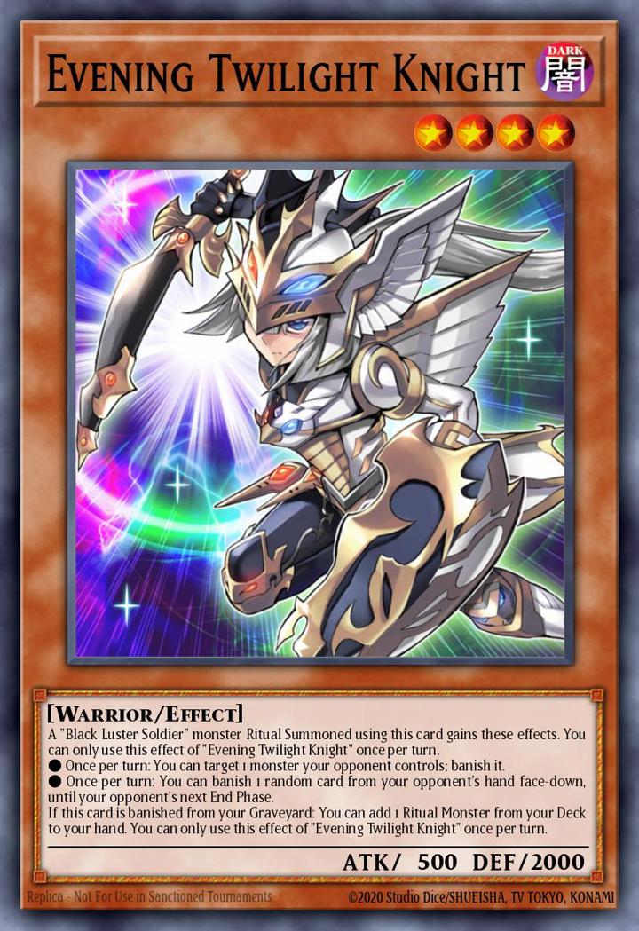 Evening Twilight Knight Single: Yu-Gi-Oh! 2016 Mega-Tin Mega Pack Einzelkarte