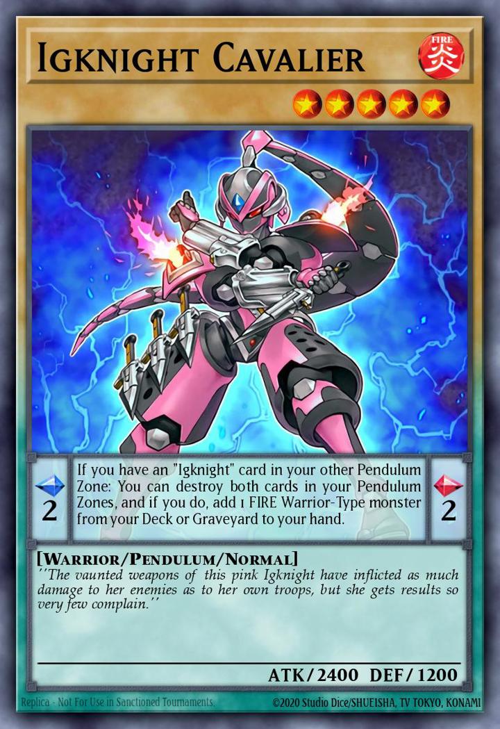 Igknight Cavalier Single: Yu-Gi-Oh! 2016 Mega-Tin Mega Pack Einzelkarte