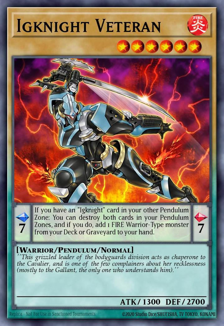 Igknight Veteran Single: Yu-Gi-Oh! 2016 Mega-Tin Mega Pack Einzelkarte