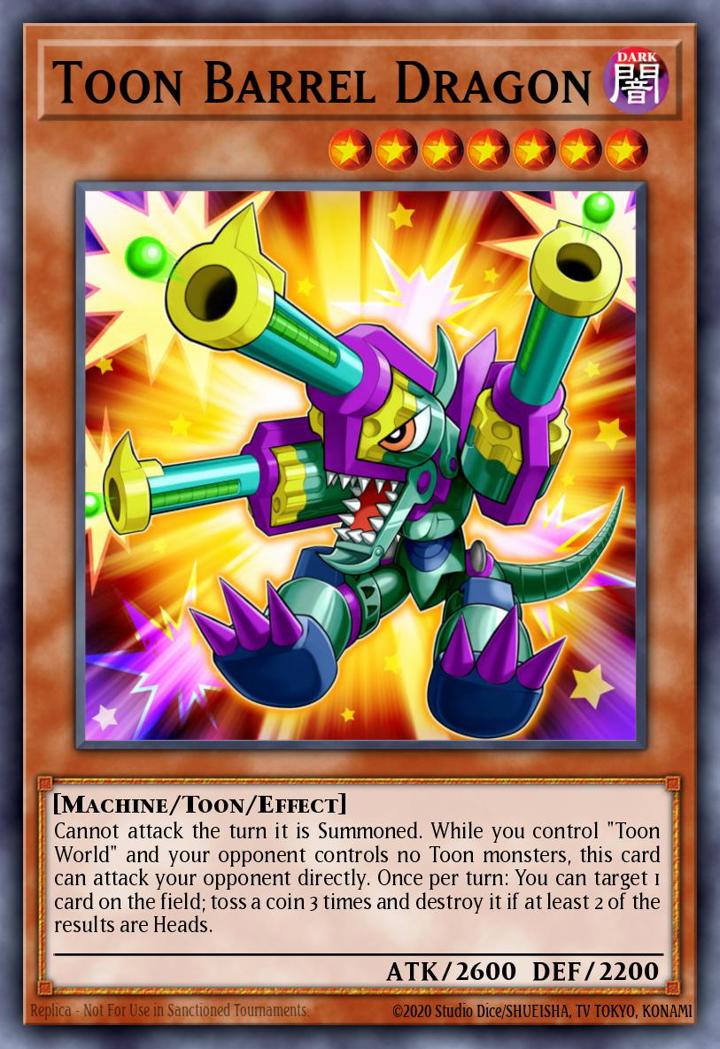 Toon Barrel Dragon Single: Yu-Gi-Oh! 2016 Mega-Tin Mega Pack Einzelkarte