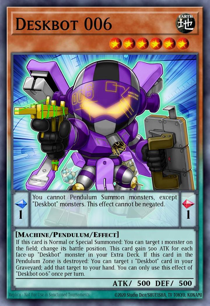 Deskbot 006 Single: Yu-Gi-Oh! 2016 Mega-Tin Mega Pack Einzelkarte