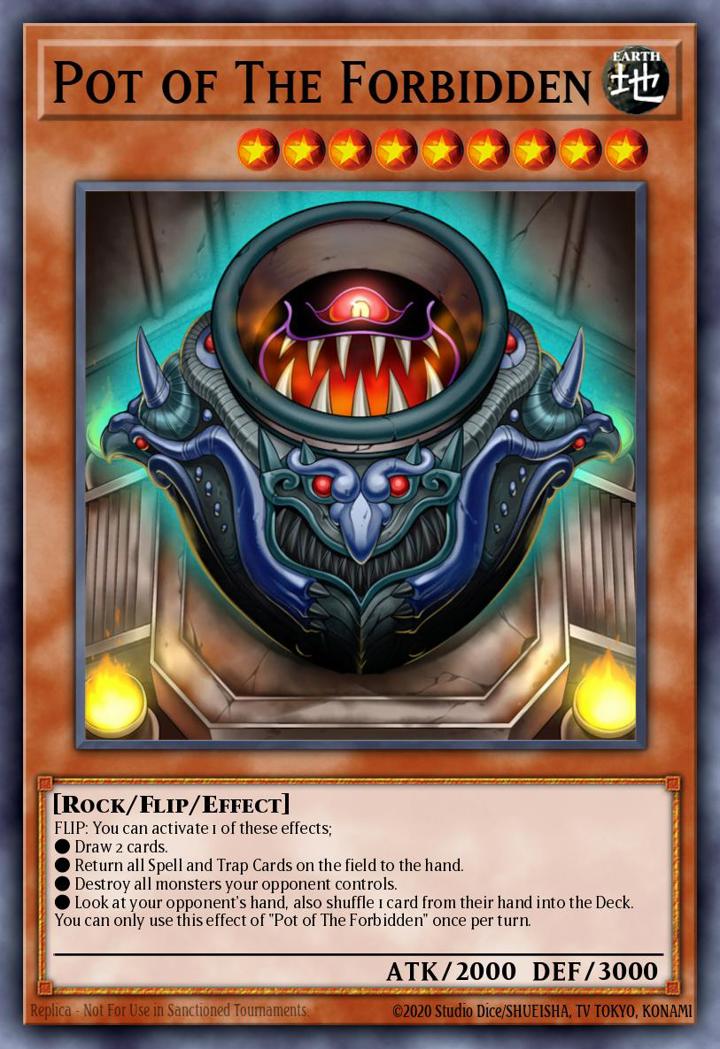 Pot of The Forbidden Single: Yu-Gi-Oh! 2016 Mega-Tin Mega Pack Einzelkarte