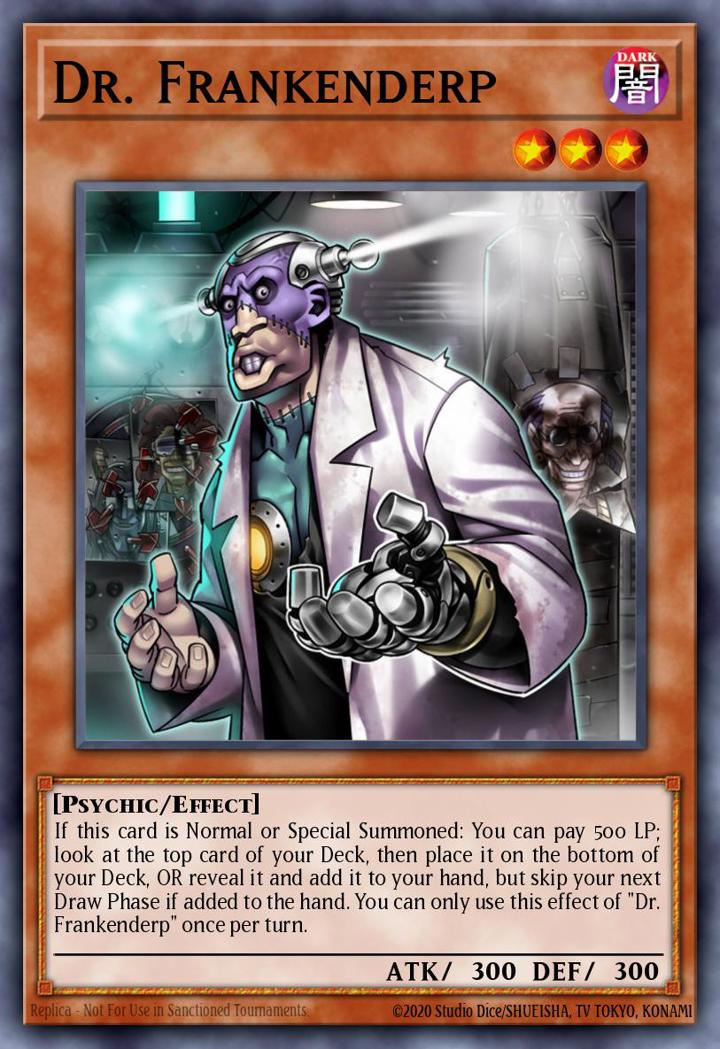 Dr. Frankenderp Single: Yu-Gi-Oh! 2016 Mega-Tin Mega Pack Einzelkarte