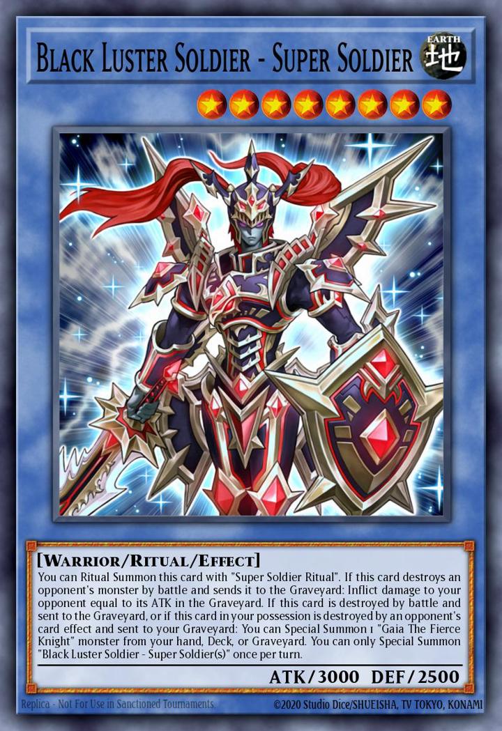 Black Luster Soldier - Super Soldier Single: Yu-Gi-Oh! 2016 Mega-Tin Mega Pack Einzelkarte