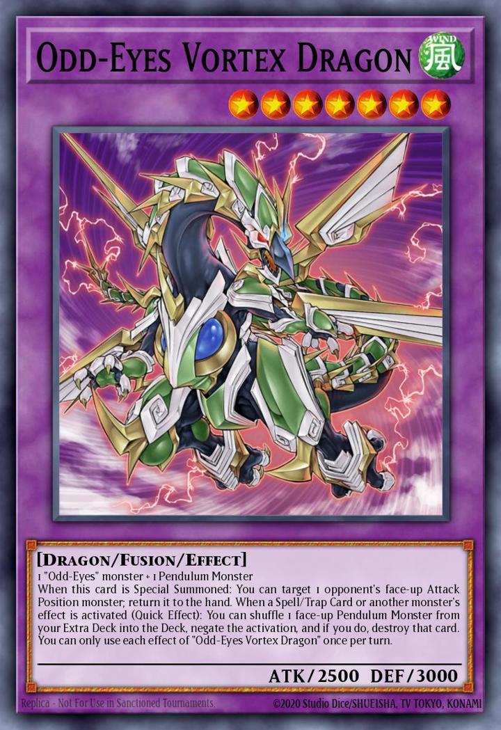 Odd-Eyes Vortex Dragon Single: Yu-Gi-Oh! 2016 Mega-Tin Mega Pack Einzelkarte