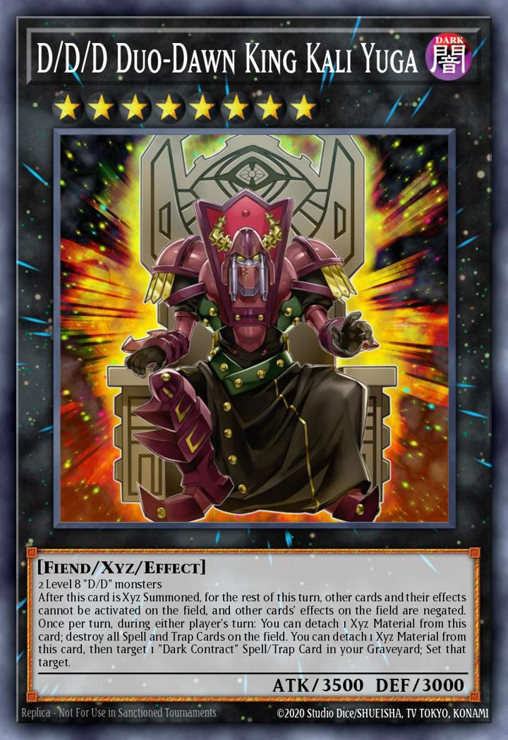 D/D/D Duo-Dawn King Kali Yuga Single: Yu-Gi-Oh! 2016 Mega-Tin Mega Pack Einzelkarte