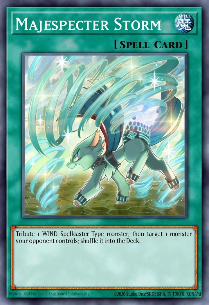 Majespecter Storm Single: Yu-Gi-Oh! 2016 Mega-Tin Mega Pack Einzelkarte