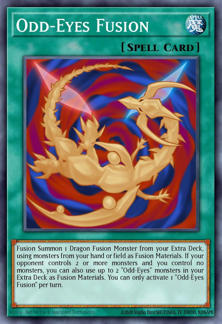 Odd-Eyes Fusion Single: Yu-Gi-Oh! 2016 Mega-Tin Mega Pack Einzelkarte