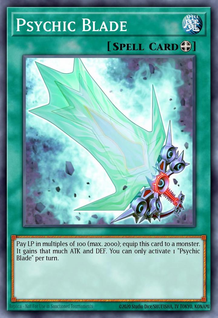 Psychic Blade Single: Yu-Gi-Oh! 2016 Mega-Tin Mega Pack Einzelkarte