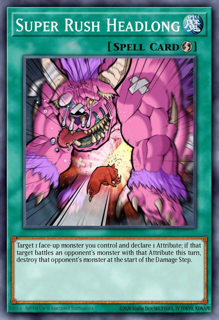 Super Rush Headlong Single: Yu-Gi-Oh! 2016 Mega-Tin Mega Pack Einzelkarte