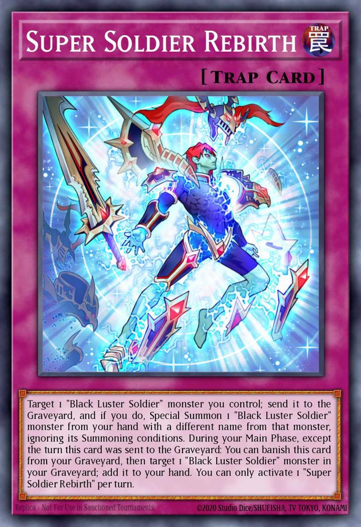 Super Soldier Rebirth Single: Yu-Gi-Oh! 2016 Mega-Tin Mega Pack Einzelkarte