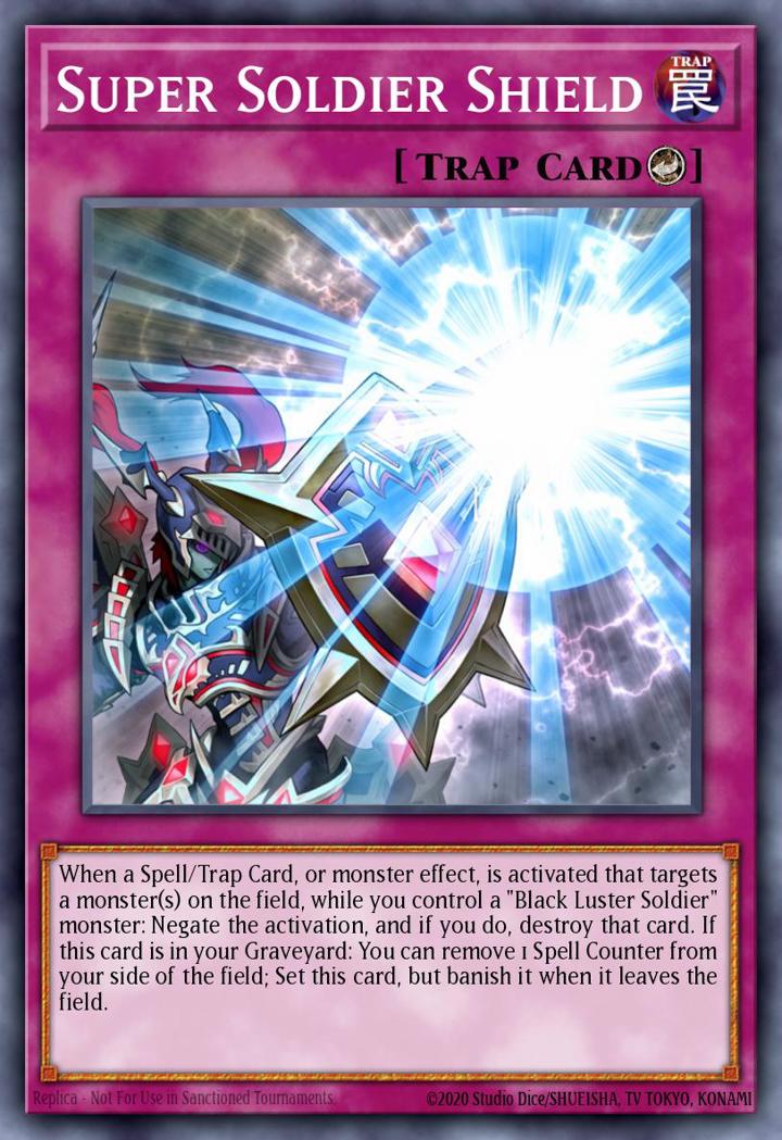 Super Soldier Shield Single: Yu-Gi-Oh! 2016 Mega-Tin Mega Pack Einzelkarte