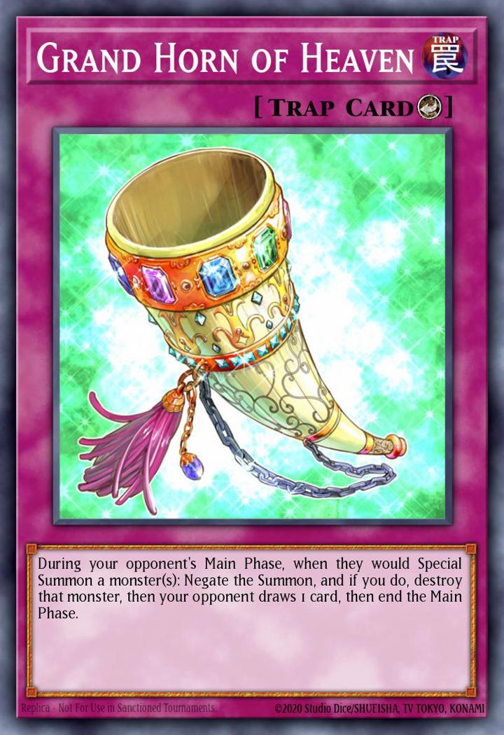 Grand Horn of Heaven Single: Yu-Gi-Oh! 2016 Mega-Tin Mega Pack Einzelkarte