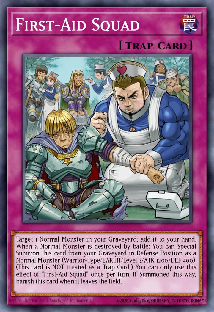 First-Aid Squad Single: Yu-Gi-Oh! 2016 Mega-Tin Mega Pack Einzelkarte