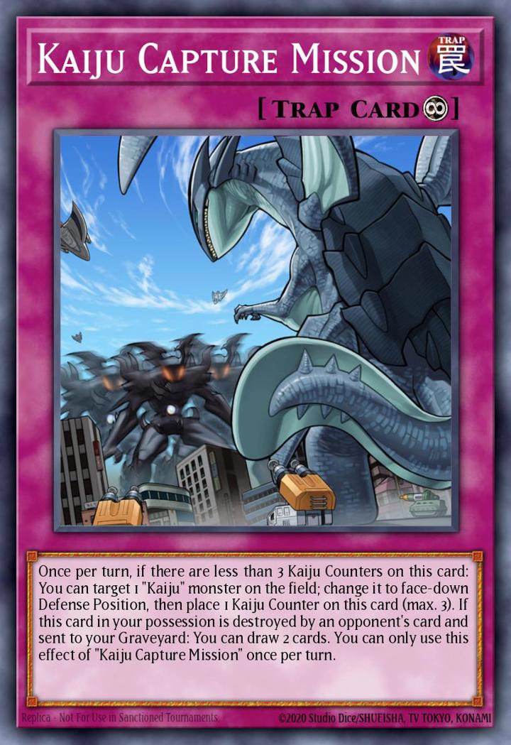 Kaiju Capture Mission Single: Yu-Gi-Oh! 2016 Mega-Tin Mega Pack Einzelkarte