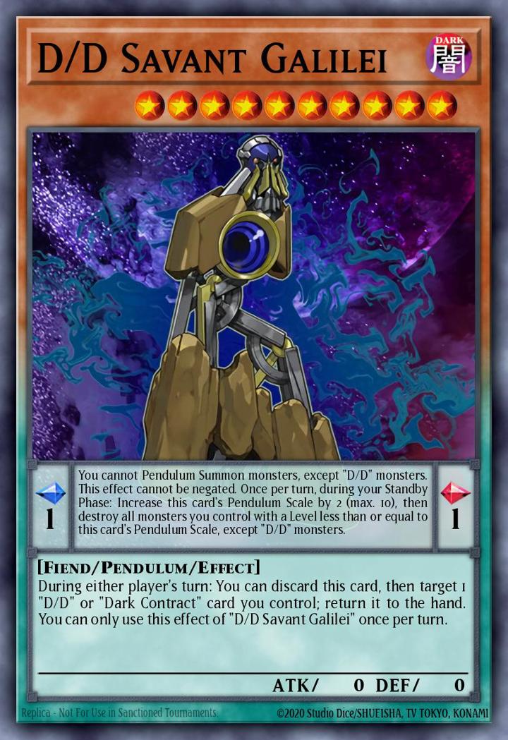 D/D Savant Galilei Single: Yu-Gi-Oh! 2016 Mega-Tin Mega Pack Einzelkarte